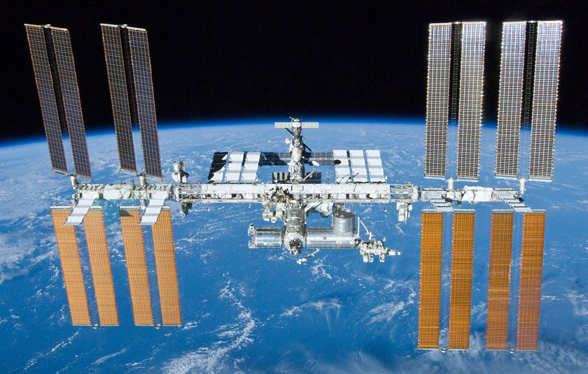 Astronauts aren&#039;t the only things that thrive on the International Space Station. Bacteria do well there, too, a new study finds.