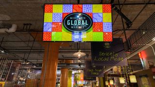Midtown Global Mart Welcome Sign