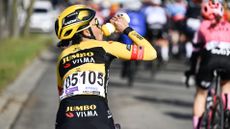 US rider Coryn Labecki of Team Jumbo-Visma 