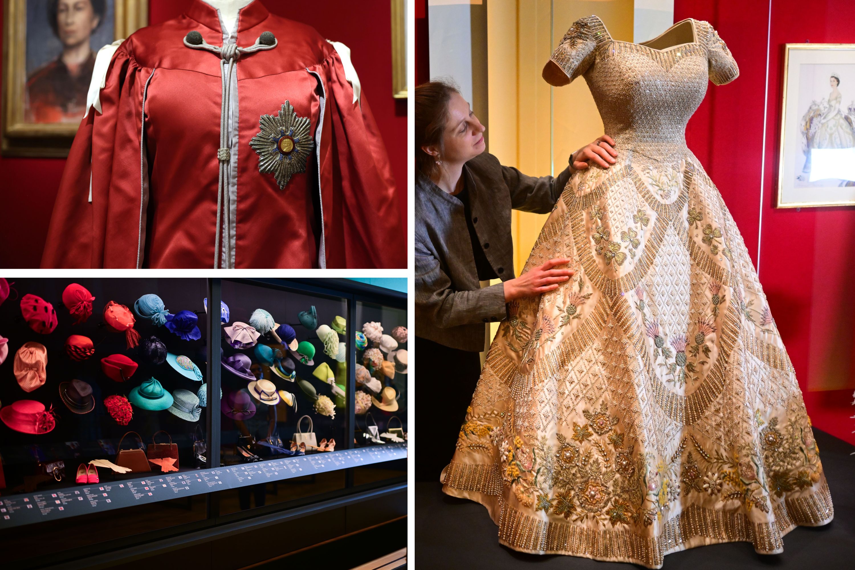A selection of photos from the Queen Elizabeth II: Her Life in Style exhibition 