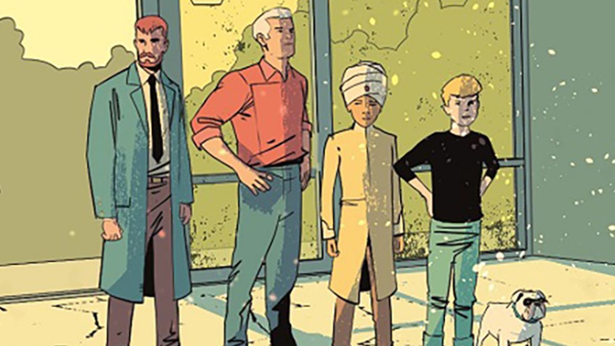 Jonny Quest #1 interior art