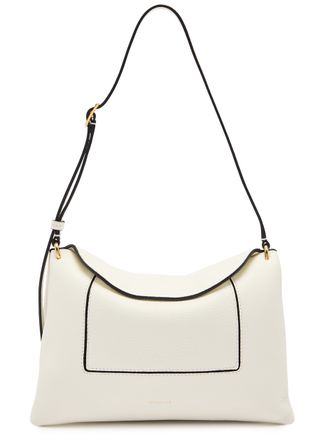 Penelope Slouch Leather Cross-Body Bag