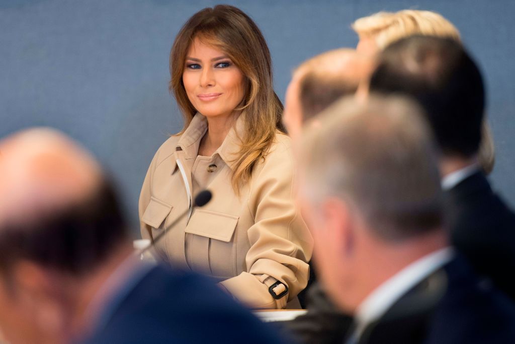 Melania Trump.