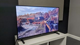 Hisense 32A5K with Battlefield V on screen listing image 