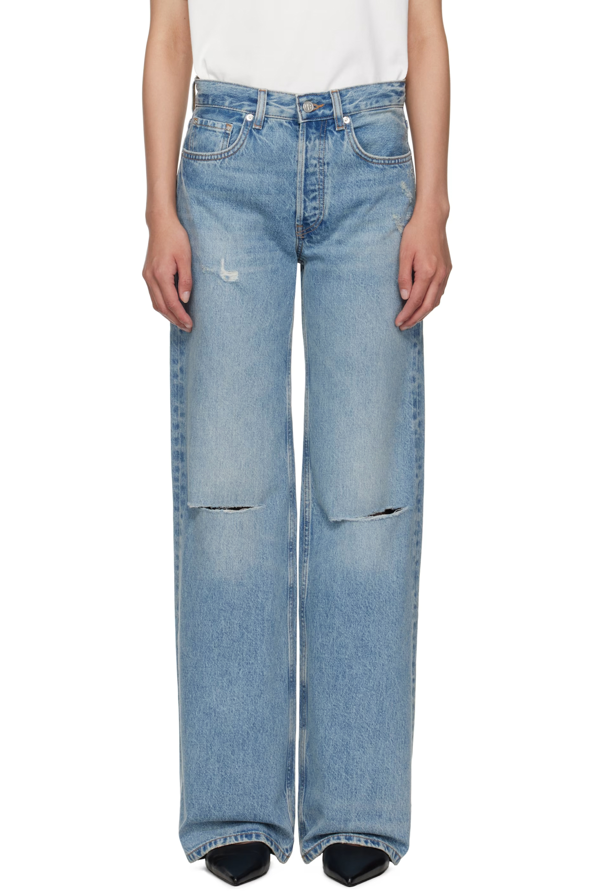 Anine Bing, Blue Hugh Jeans