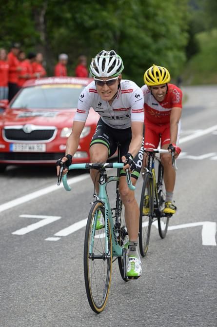 Wilco Kelderman (Belkin) and Daniel Navarro (Cofidis, Solutions Credits.)