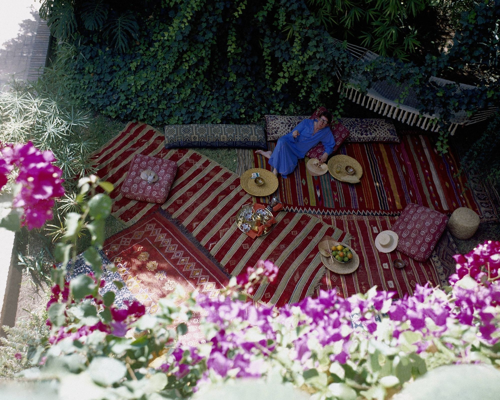 yves st laurent's home in marrakech