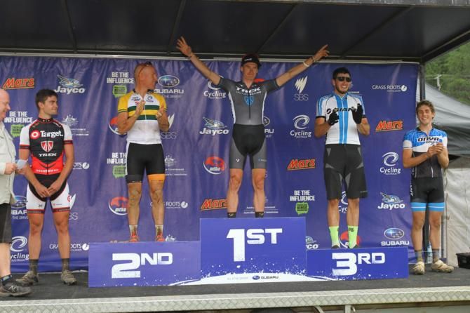 Bright elite men's cross country podium