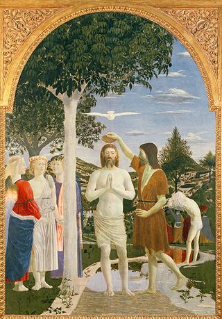 Baptism of Christ, 1450 (egg tempera on panel)