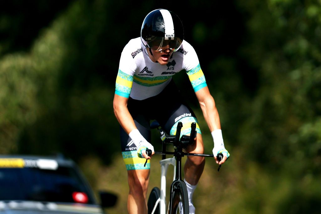 Hamish McKenzie (Australia) during his time trial