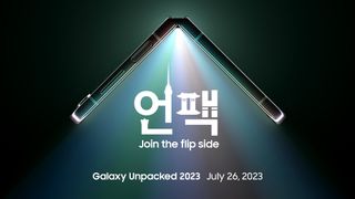 Samsung Unpacked 2023 announcement with a July 26 2023 date