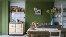 Green kitchens 
