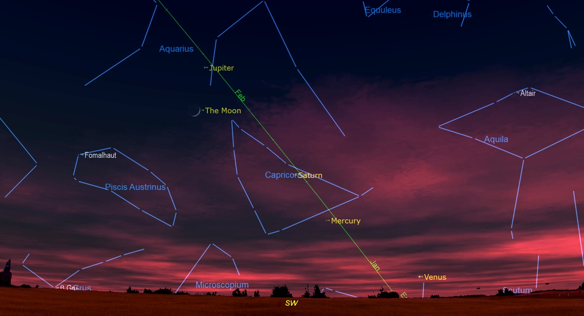 Best Night Sky Events Of January 2022 (stargazing Maps) – Dijixo