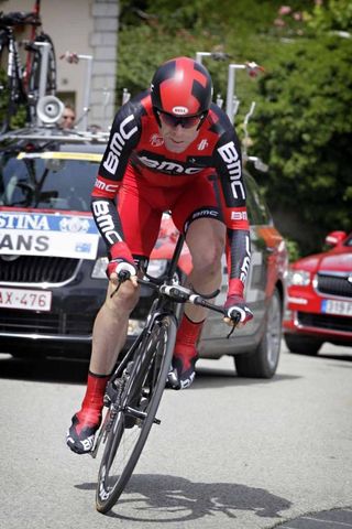 Cadel Evans (BMC) put in a solid display in the Criterium du Dauphine prologue.