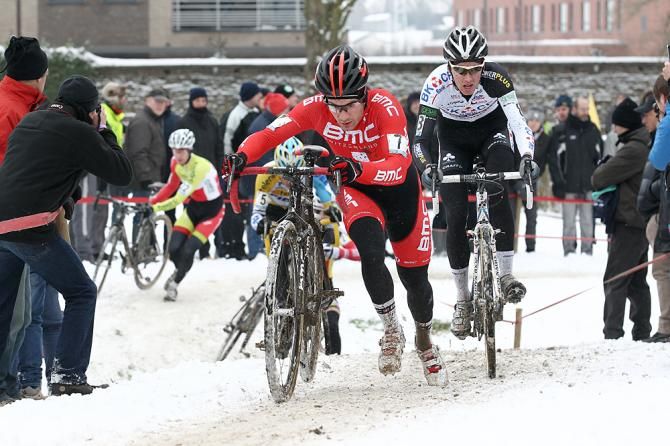Julien Taramarcaz in the lead