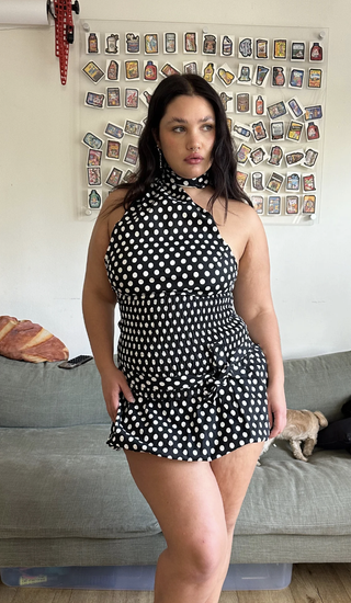 RKbEvLMMCFe6HctBSyVVXE-320-80 كيفية ارتداء Summer 2025 Polka-Dot Sets Trend Trend