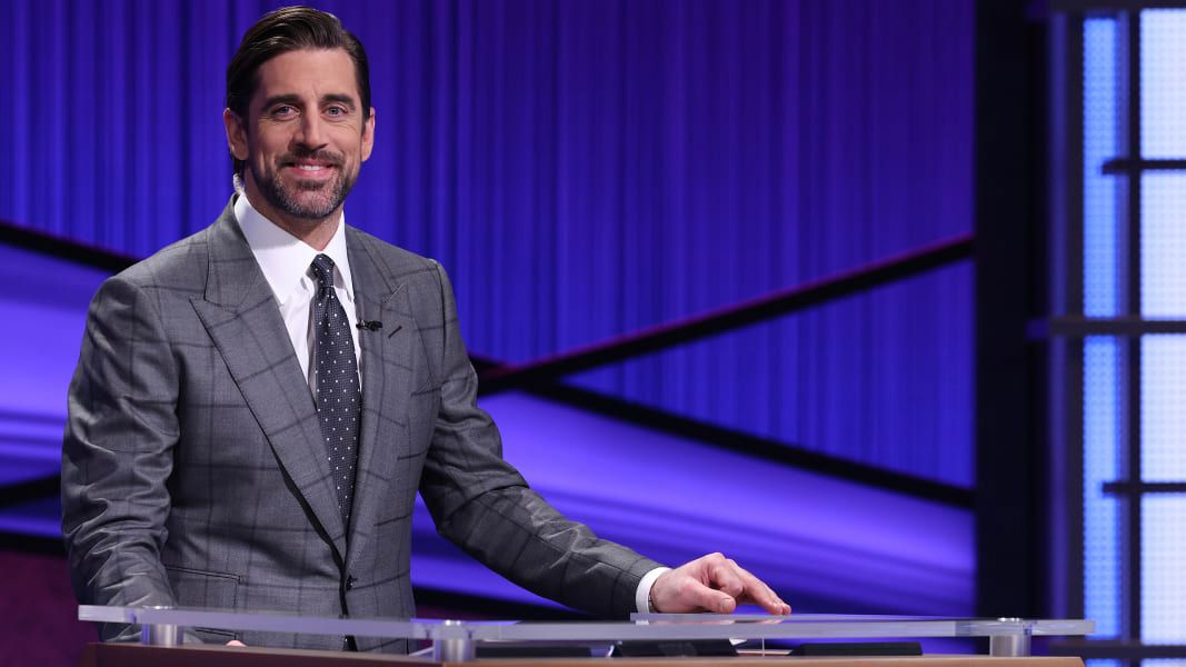 Aaron Rodgers, all-star quarterback for the Green Bay Packers, is &#039;Jeopardy!&#039;&#039;s latest guest host.