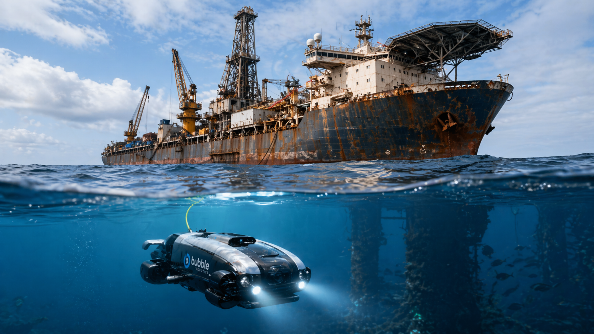 “The world’s largest untapped frontier” — Why a NASA-led startup is replacing $3 million-a-month ships with persistent ‘AI-infused’ autonomous robots that stay at sea for months to monitor energy assets and subsea cables with no humans in the loop