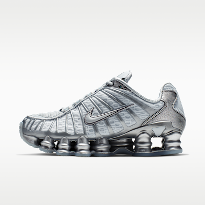 Nike Shox Tl Women's Shoes - Pure Platinum/chrome - Size 5