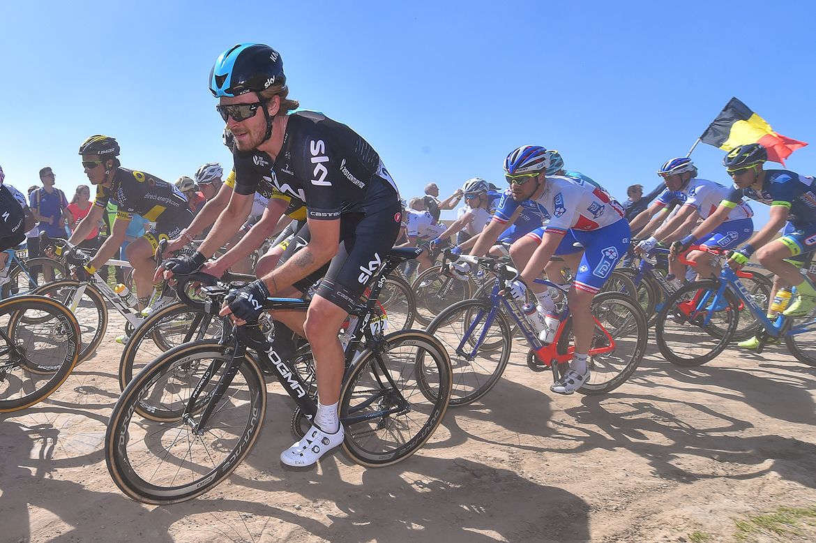 Jonathan Dibben at Paris-Roubaix