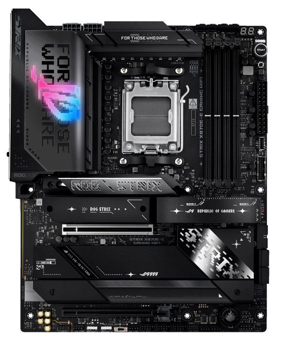 Asus ROG Strix X870E-E Gaming Wifi Review: Copious USB Ports and