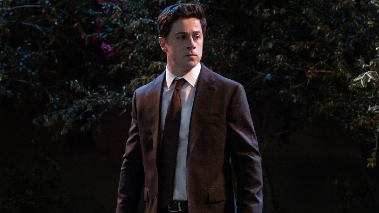 David Henrie as Justin Russo in Wizards Beyond Waverly Place.