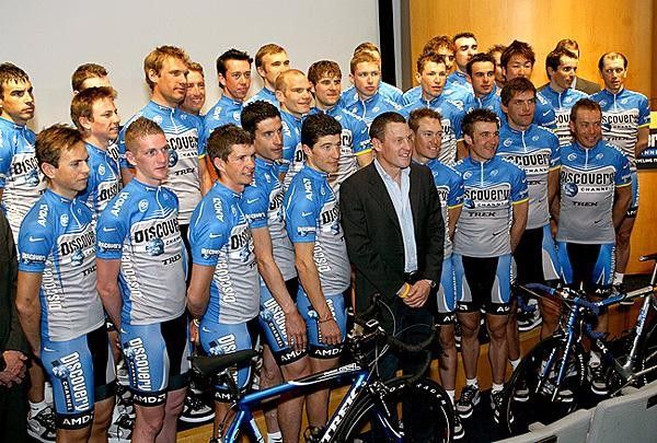The 2006 Disovery Channel team.