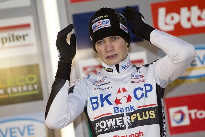David van der Poel took second place in Diegem