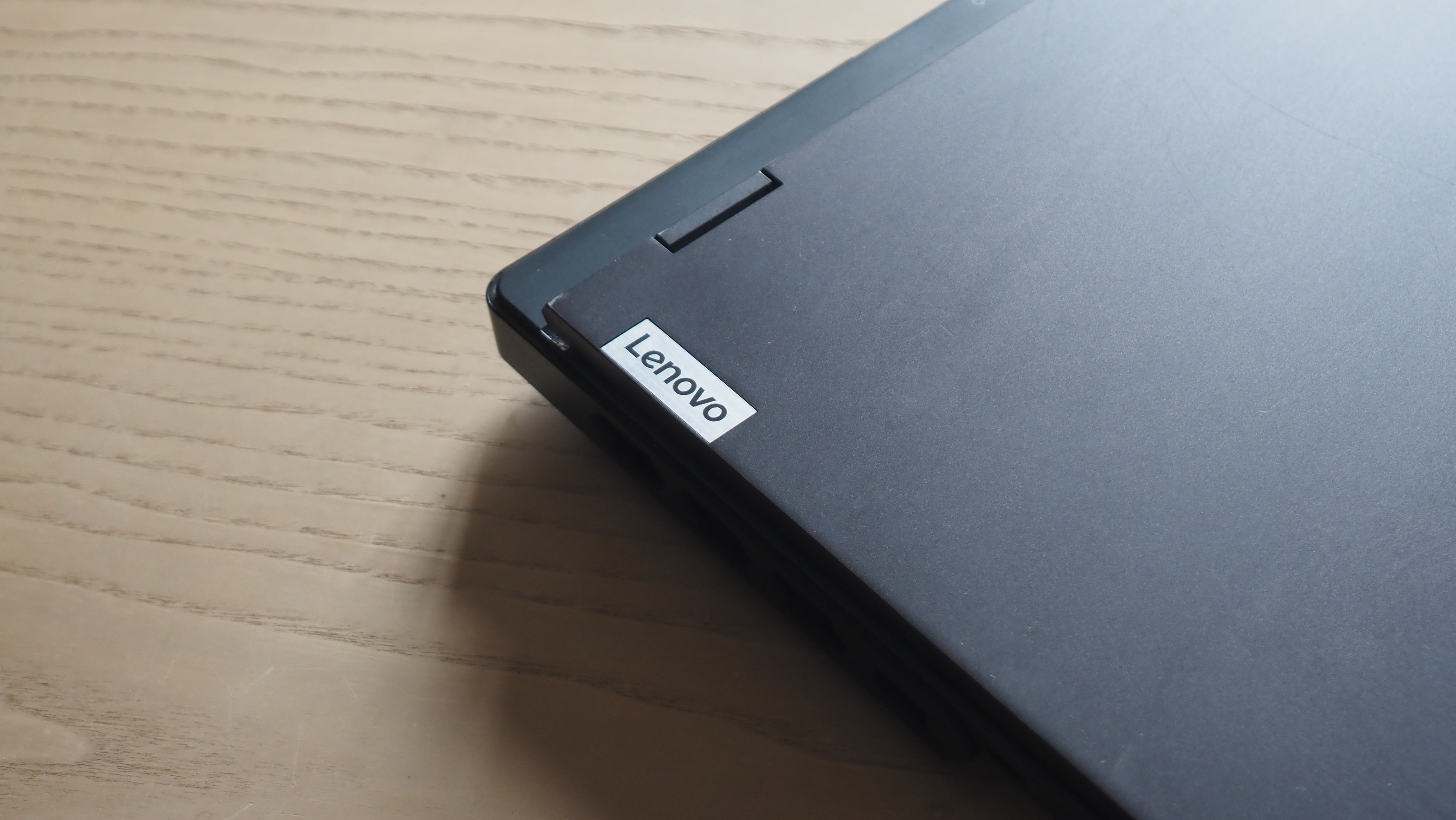 A laptop on a table