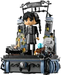 Lego Wednesday Addams Figure