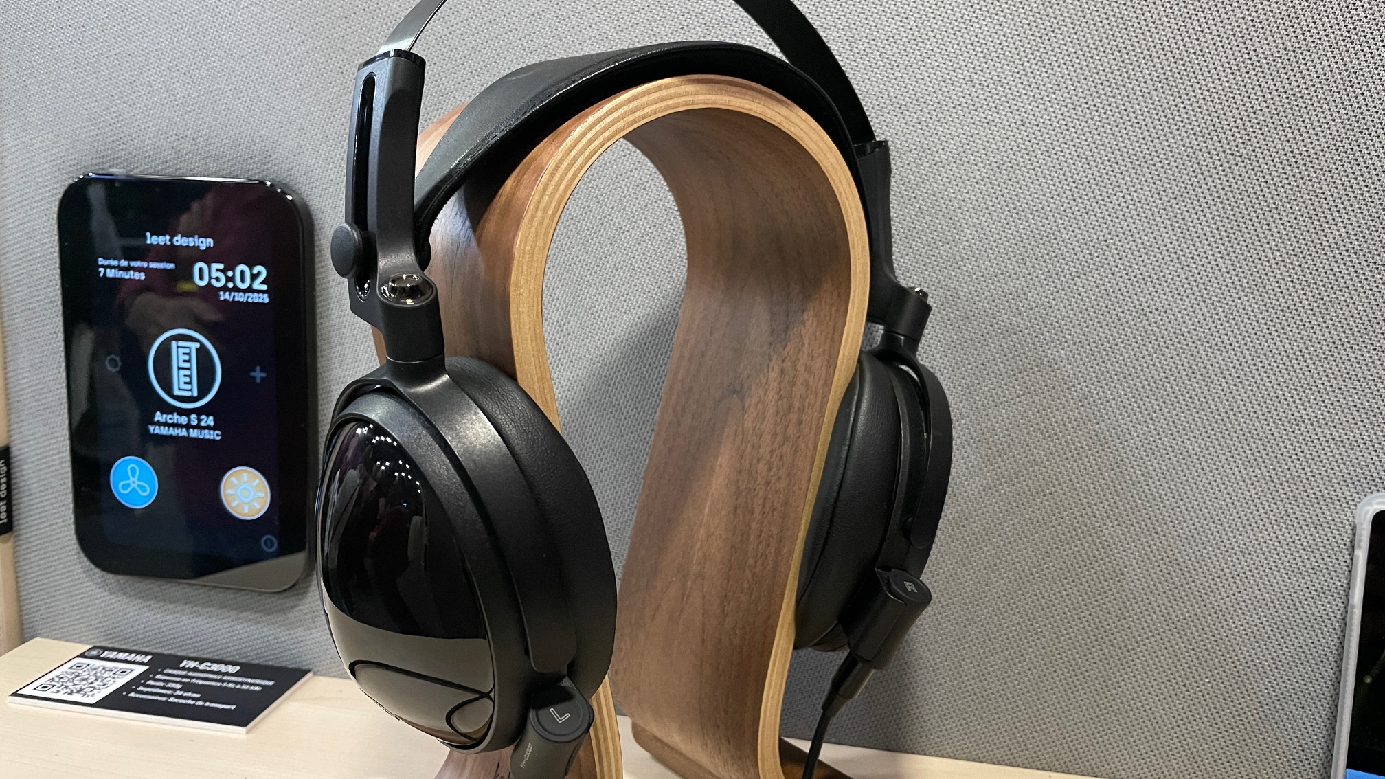 A selection of headphones TechRadar's audio editor got to try at the Paris Audio Show 2025, including options from Meze Audio, Yamaha and Audio-Technica