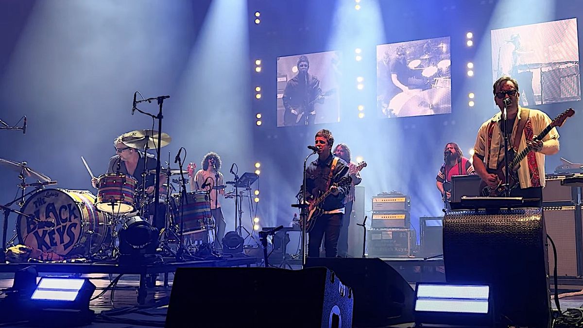 Noel Gallagher with The Black Keys