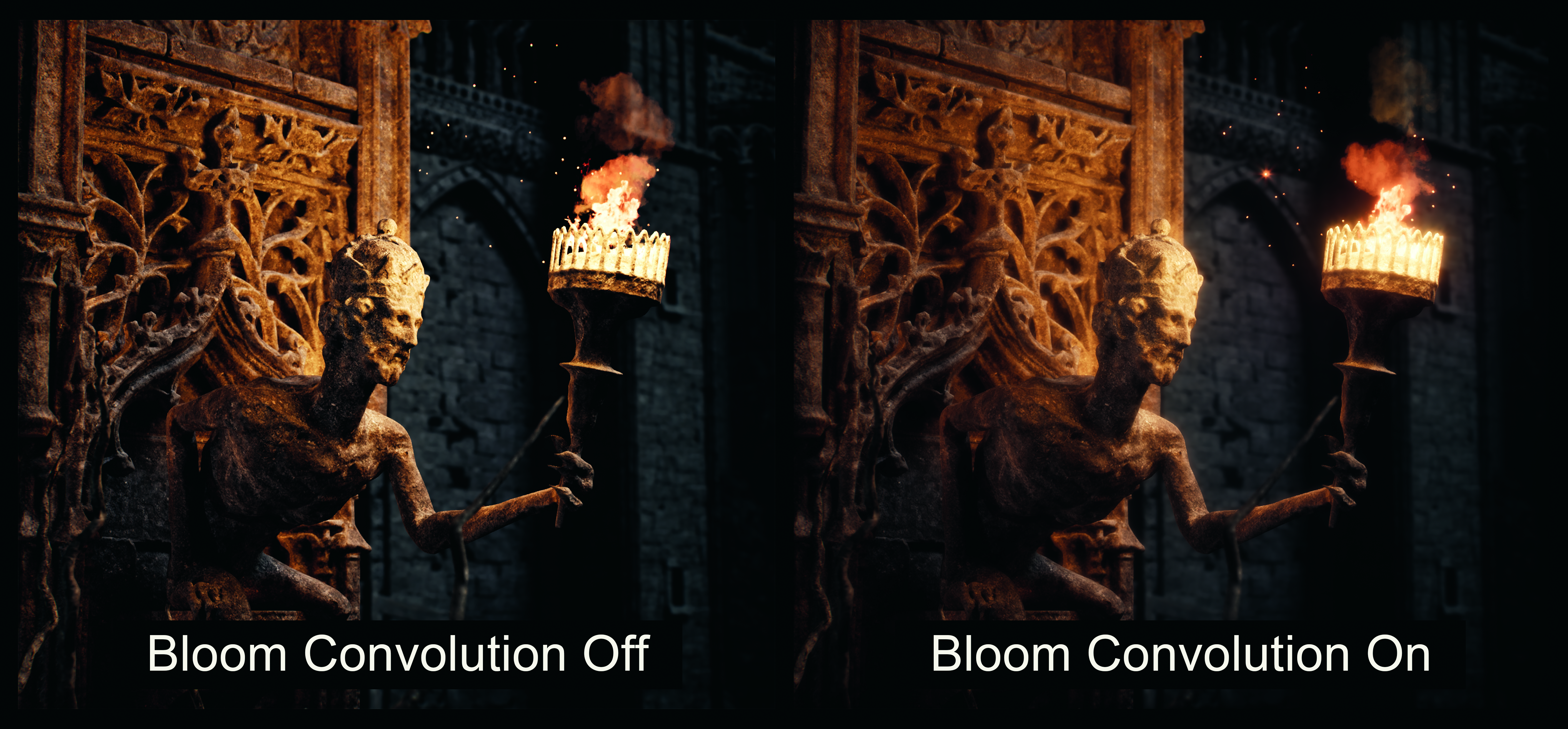 Bloom light of fire