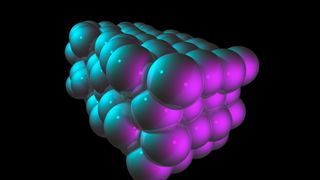 Plutonium: Crystal molecular structure