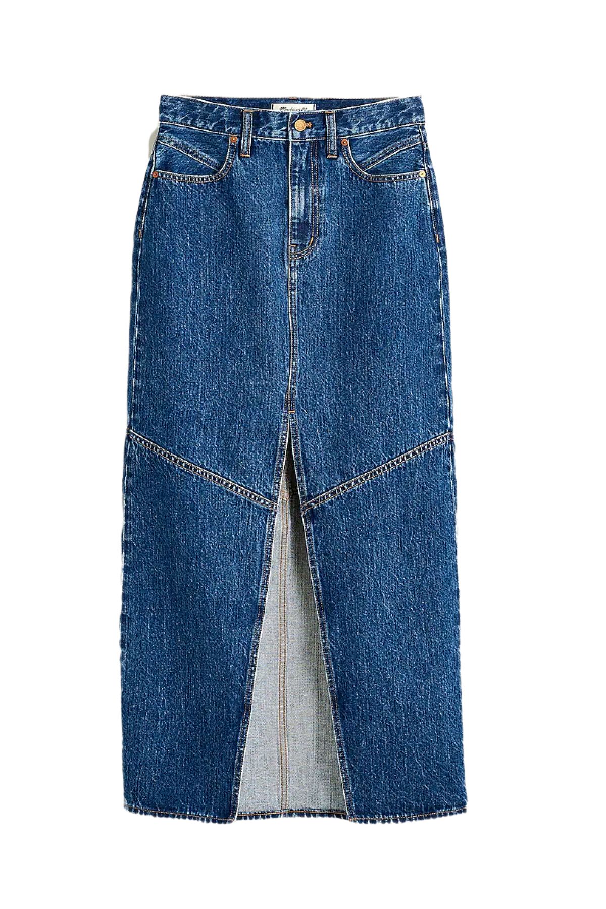 Denim Maxi Skirts main image 0