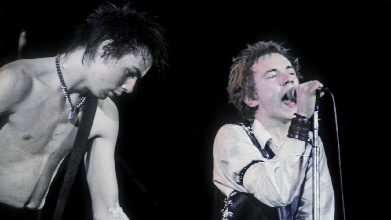 Sid Vicious and Johnny Rotten