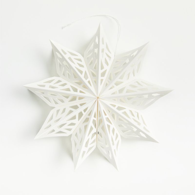 Snow Day Cutout Snowflake Christmas Tree Ornament