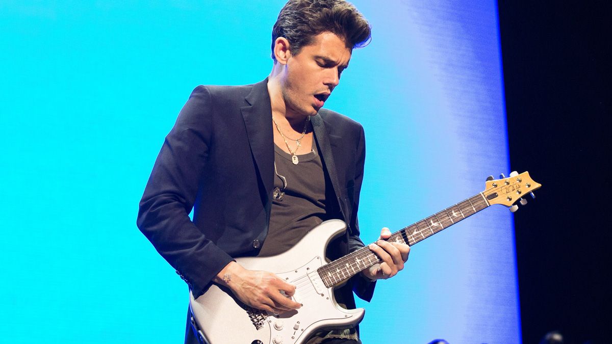 The American guitarist, singer and songwriter John Mayer performs a live co...