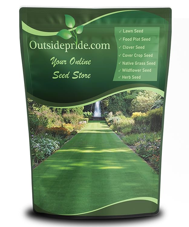 Outsidepride Legacy Fine Fescue Grass Seed Mix - 5 Lbs. Shade &amp;amp; Sun Tolerant Blend of Hard, Chewings &amp;amp; Creeping Red With Optigrowth Coating for Better Establishment