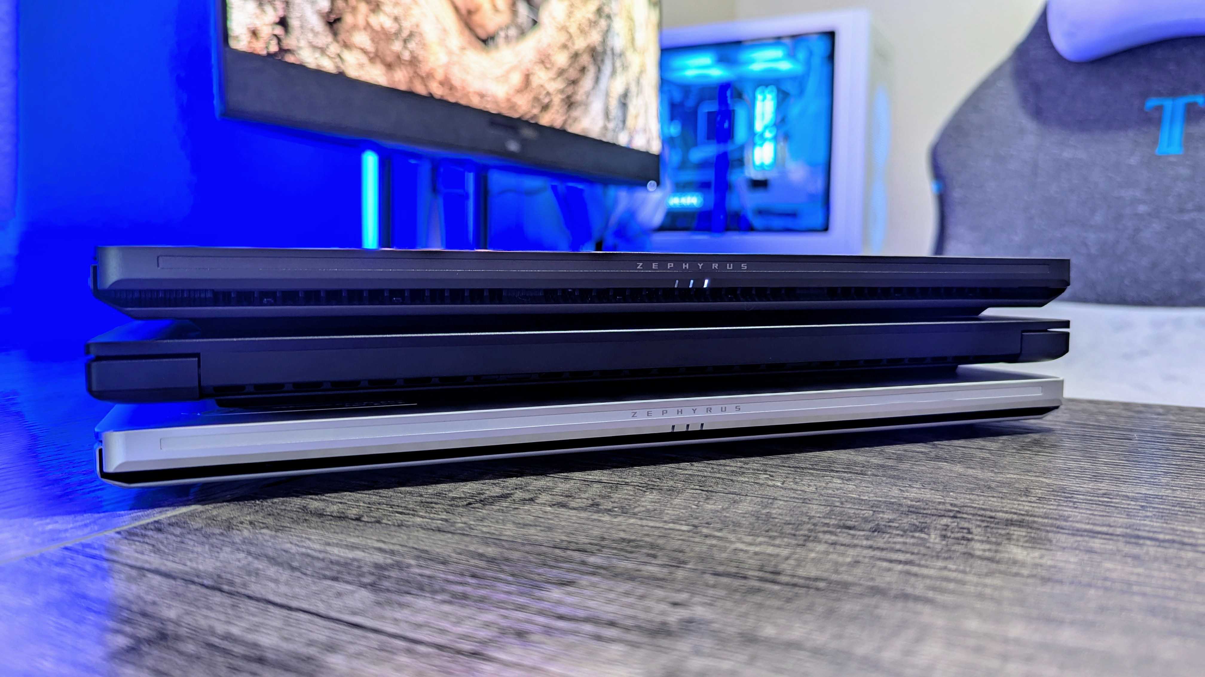Image of the ASUS ROG Zephyrus G14 (2025) gaming laptop.