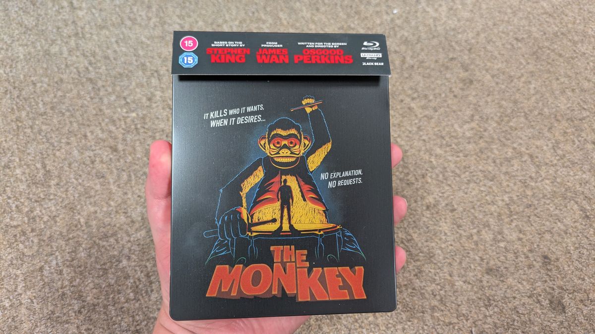 The Monkey (2025) 4K Blu-ray case
