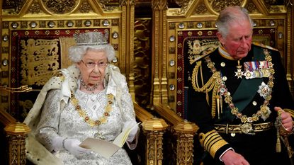 The Queen and Prince Charles