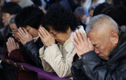 Christianity is gaining popularity in China.