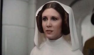 Carrie Fisher in Rogue One, sort of