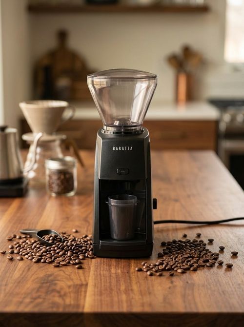 Black Baratza Encore Esp Espresso and Coffee Grinder