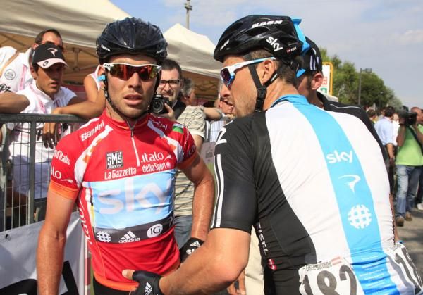 Inquest: Cavendish (left) and Eisel discuss the finale