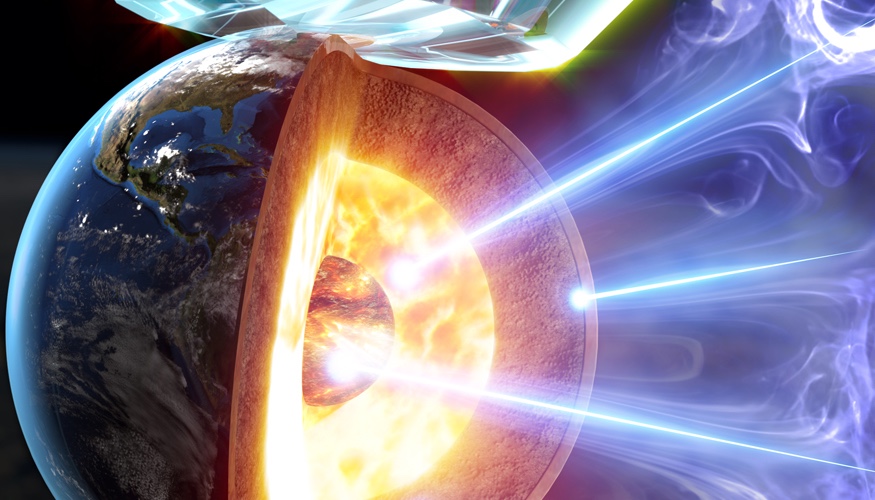 At the extreme temperatures and pressures deep within Earth's core, the noble gas xenon can react with metals like iron and nickel.