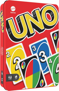 UNO Card Game with Collectible Storage Tin | WAS £15.99, NOW £8.49 at Amazon
