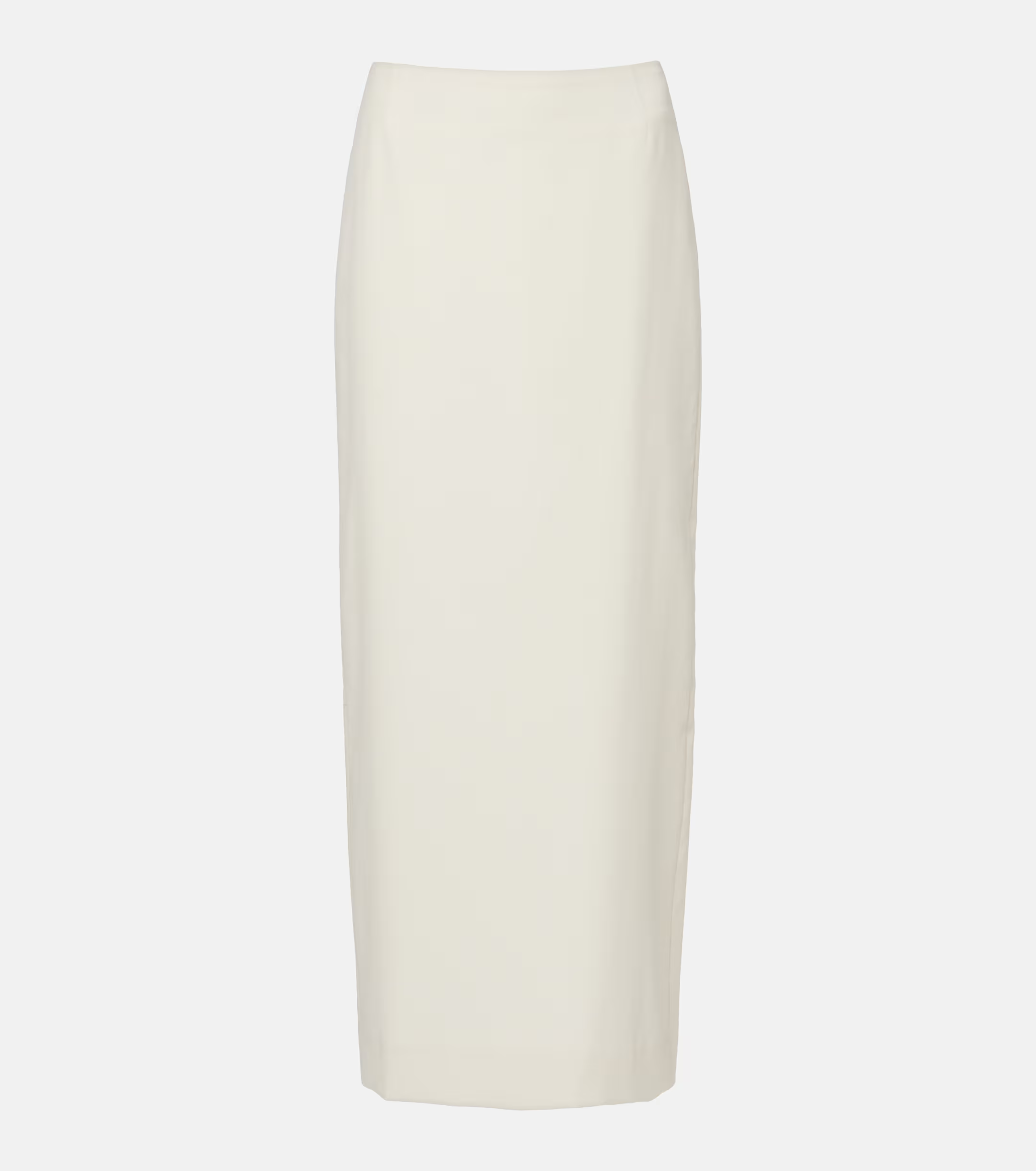 An off-white pencil skirt