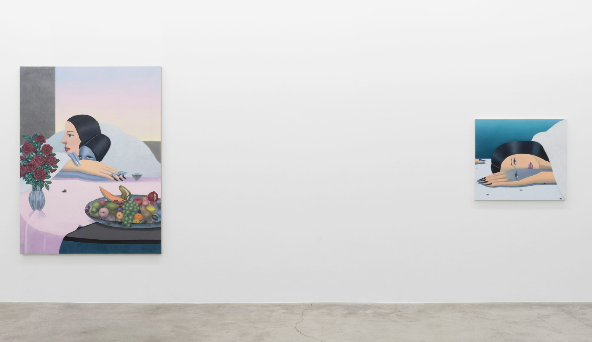 View of GaHee Park's exhibition 'Not Quite Tomorrow' at Perrotin Paris, 2025. Photo: Claire Dorn. Courtesy of the artist and Perrotin